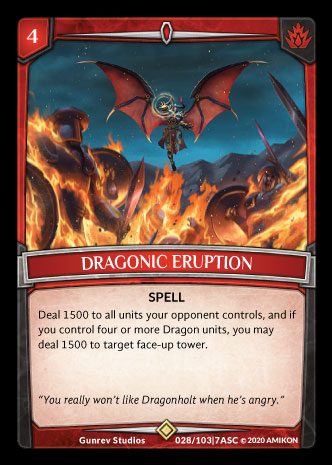 Dragonic Eruption