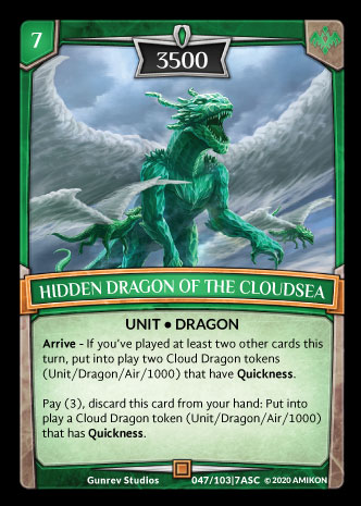 Hidden Dragon of the Cloudsea