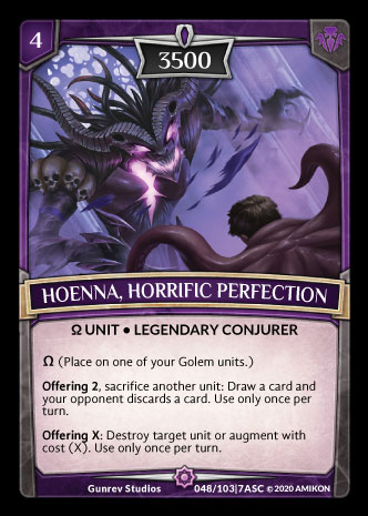 Hoenna, Horrific Perfection