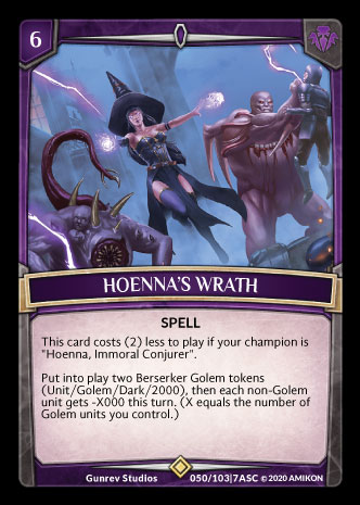 Hoennas Wrath