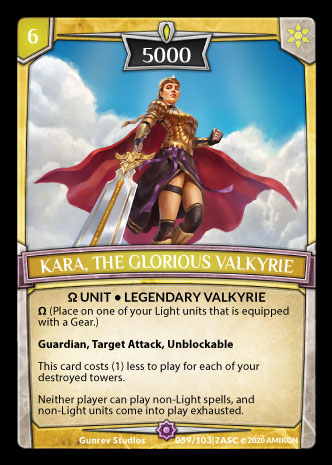 Kara, the Glorious Valkyrie