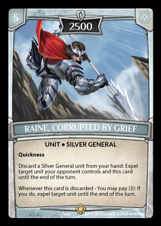 Raine, Corrupted by Grief