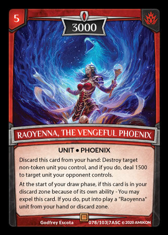 Raoyenna, the Vengeful Phoenix