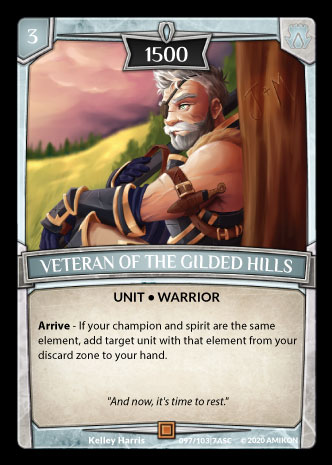 Veteran of the Gilded Hills