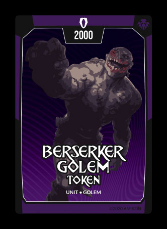 Berserker Golem Token
