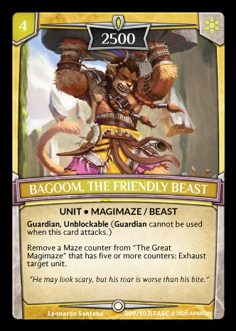 Bagoom, the Friendly Beast