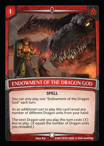 Endowment of the Dragon God