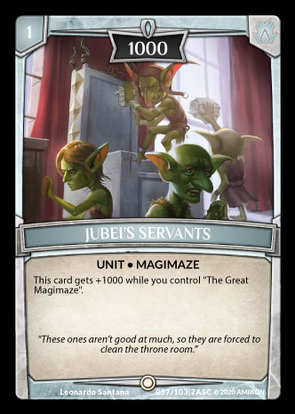 Jubeis Servants