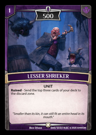 Lesser Shrieker
