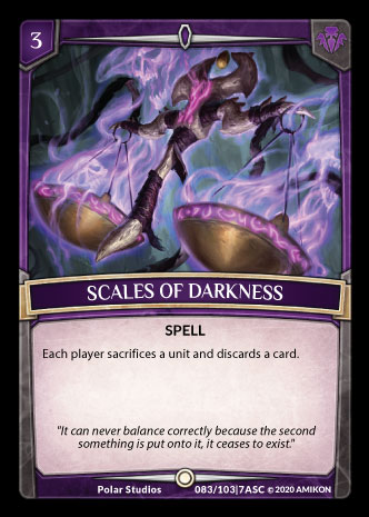 Scales of Darkness