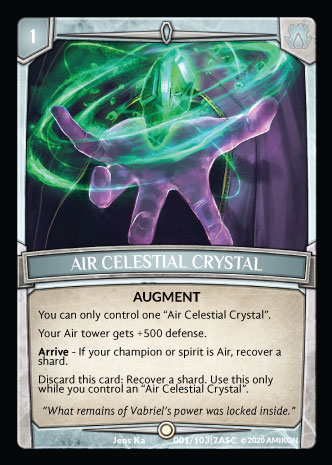 Air Celestial Crystal - Foil