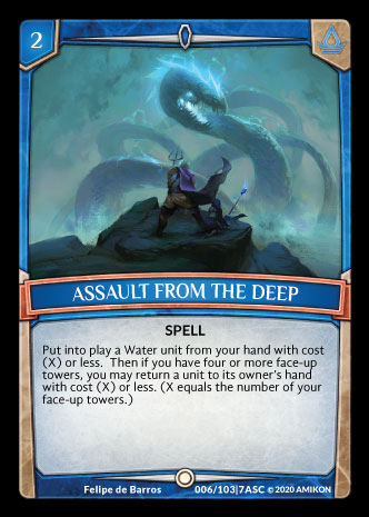 Assault from the Deep - Foil