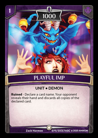 Playful Imp - Foil