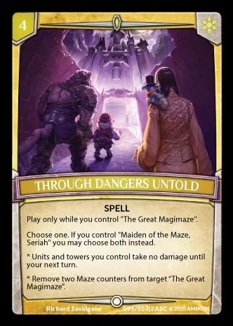 Through Dangers Untold - Foil