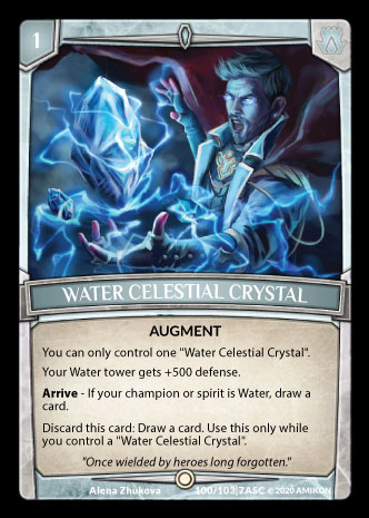 Water Celestial Crystal - Foil