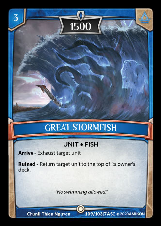Great Stormfish - Foil