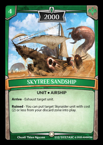 Skytree Sandship - Foil