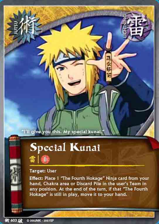 Special Kunai - J-603 - Common - 1st Edition - Foil