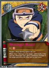 Sharingan Kunai - J-606 - Uncommon - 1st Edition - Foil