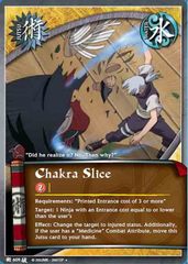 Chakra Slice - J-609 - Uncommon - 1st Edition - Foil