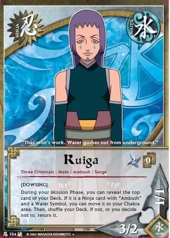 Ruiga - N-754 - Uncommon - 1st Edition - Foil