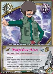 Might Guy (Afro) - N-775 - Rare - 1st Edition - Foil