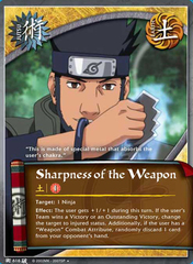 Sharpness of the Weapon - J-616 - Uncommon - Unlimited Edition