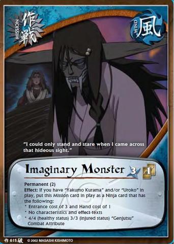 Imaginary Monster - M-615 - Common - Unlimited Edition