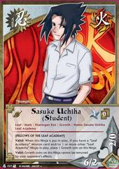 Sasuke Uchiha (Student) - N-727 - Uncommon - Unlimited Edition