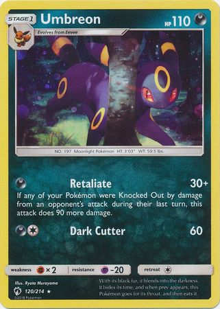 Umbreon - 120/214 - Alternate Holo Promo