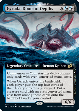 Gyruda, Doom of Depths - Foil - Extended Art