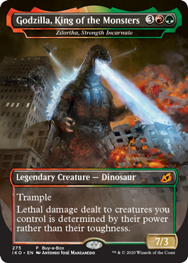 Godzilla, King of the Monsters - Foil