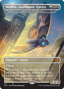 Mothra, Supersonic Queen - Luminous Broodmoth - Foil