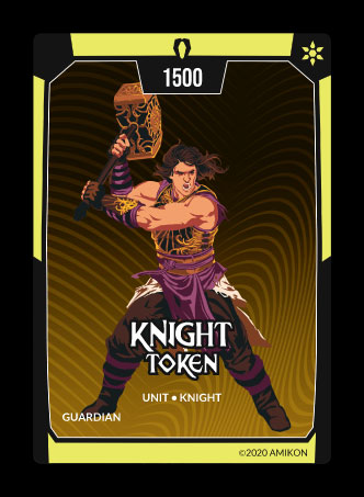 Knight Token (1500 Power with Guardian)