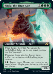 Kogla, the Titan Ape (Extended Art)