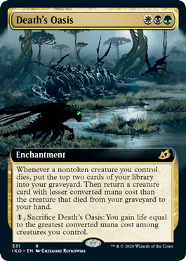 Deaths Oasis - Foil - Extended Art