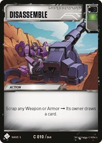 Disassemble