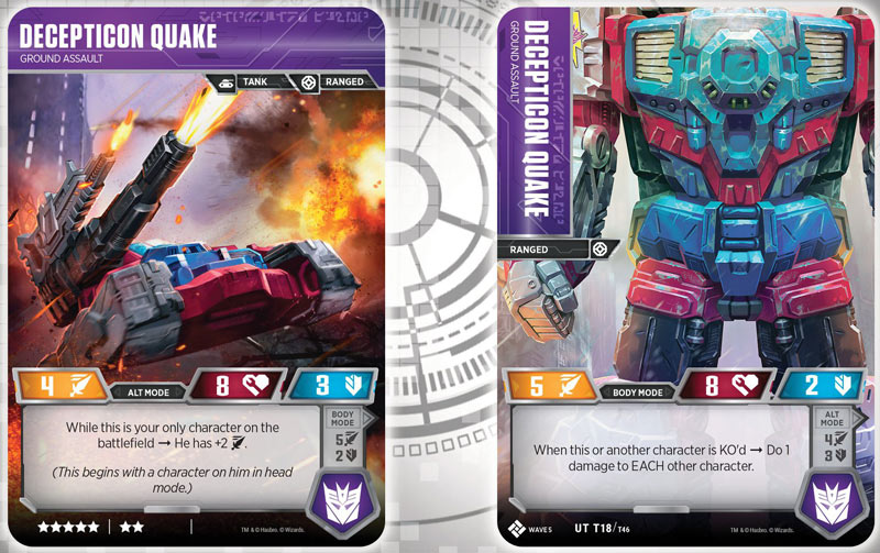 Decepticon Quake // Ground Assault