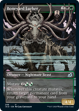 Boneyard Lurker - Foil - Showcase