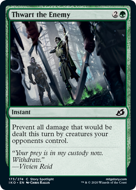 Thwart the Enemy - Foil