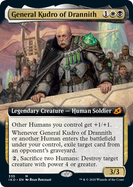 General Kudro of Drannith - Foil - Extended Art