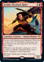 Brallin, Skyshark Rider - Foil