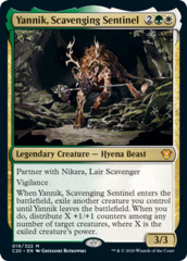 Yannik, Scavenging Sentinel - Foil