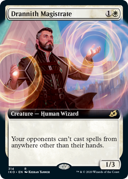 Drannith Magistrate - Foil - Extended Art Drannith Magistrate - Foil - Extended Art