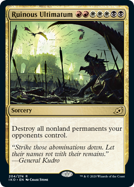 Ruinous Ultimatum