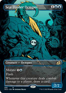 Sea-Dasher Octopus - Foil - Showcase Sea-Dasher Octopus - Foil - Showcase