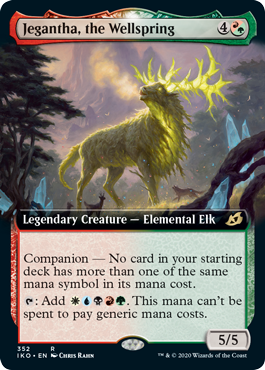Jegantha, the Wellspring - Foil - Extended Art Jegantha, the Wellspring - Foil - Extended Art