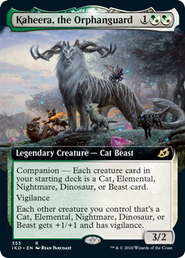 Kaheera, the Orphanguard - Foil - Extended Art Kaheera, the Orphanguard - Foil - Extended Art