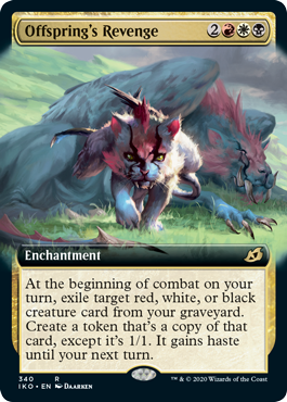 Offsprings Revenge - Foil - Extended Art