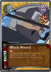 Black Sword - J-659 - Common - 1st Edition - Foil
